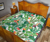 Cactus Design Pattern Copy Premium Quilt