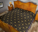 Casino Cards Suits Pattern Print Design 01 Premium Quilt