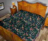 Snake Forest Pattern Premium Quilt