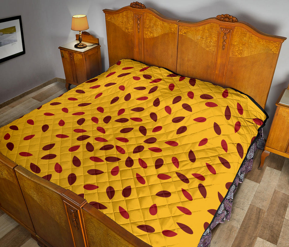 Passion Fruit Texture Premium Quilt
