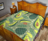 Avocado Pattern Premium Quilt