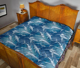 Shark Hand Drawn Premium Quilt