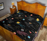 Space Pattern Premium Quilt