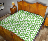 Hop Pattern Background Premium Quilt