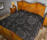 Pizza Pattern  Premium Quilt