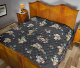 Cute Koala Pattern Premium Quilt