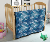 Shark Hand Drawn Premium Quilt