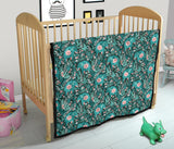 Elephants Jungle Pattern Premium Quilt