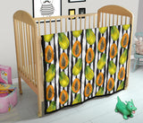 Papaya Design Pattern Premium Quilt