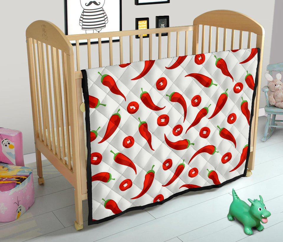 Chili Pattern Premium Quilt