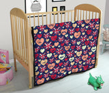 British Pattern Print Design 02 Premium Quilt