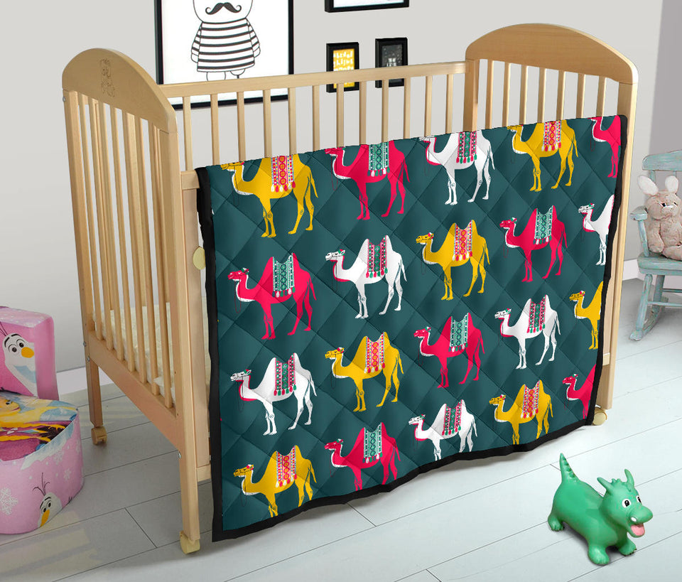 Camel Pattern Premium Quilt