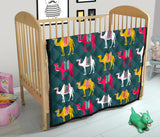 Camel Pattern Premium Quilt