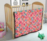 Colorful Candy Pattern Premium Quilt