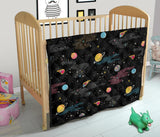 Space Pattern Premium Quilt