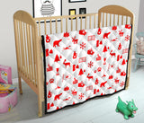 Canada Pattern Print Design 04 Premium Quilt