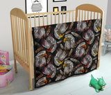 Eagle Pattern Print Design 05 Premium Quilt
