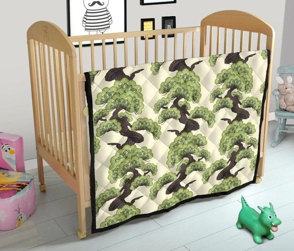 Bonsai Pattern Premium Quilt