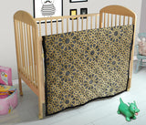 Arabic Star Gold Pattern Premium Quilt