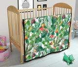 Cactus Design Pattern Copy Premium Quilt