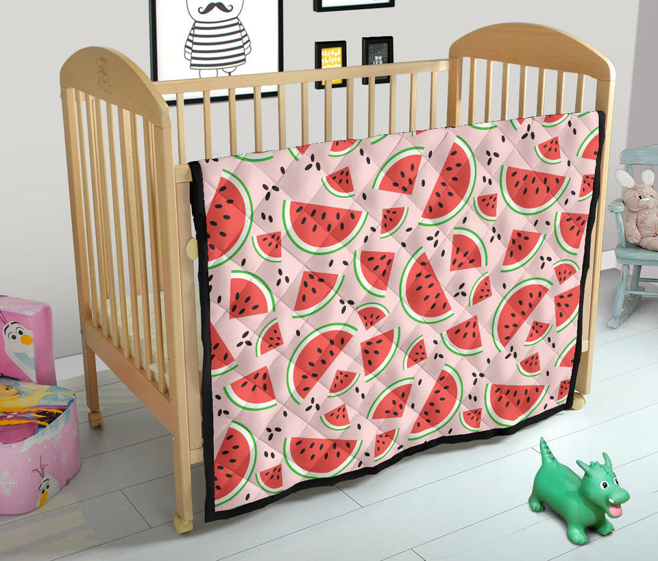Watermelon Pattern Premium Quilt