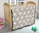 Scallop Shell Pattern Premium Quilt