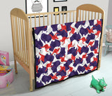 Kangaroo Australian Pattern Premium Quilt