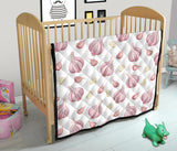 Garlic Pattern Premium Quilt
