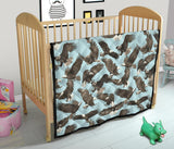 Eagle Pattern Print Design 01 Premium Quilt