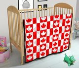 Canada Pattern Print Design 05 Premium Quilt
