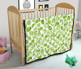 Lime Design Pattern Premium Quilt