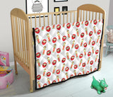 Deer Tree Snowflakes Chrismas Pattern Premium Quilt