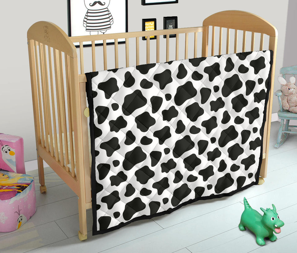 Cow Skin Pattern Premium Quilt