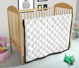 Arabic White Pattern Premium Quilt