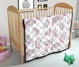 Dragon Fruit Pattern Premium Quilt
