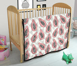 Papaya Pattern Premium Quilt