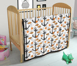Clown Fish Pattern Print Design 02 Premium Quilt