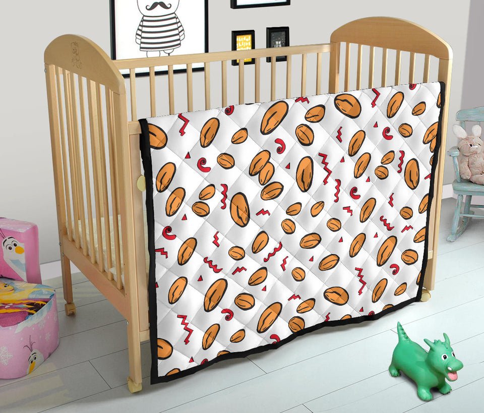 Peanuts Pattern Background Premium Quilt