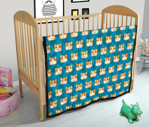 Guinea Pig Pattern Print Design 03 Premium Quilt
