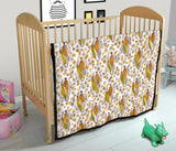 Corn Pattern Print Design 02 Premium Quilt