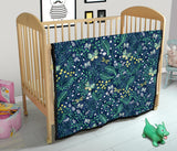 Butterfly Leaves Pattern Premium Quilt