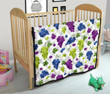 Grape Pattern Premium Quilt