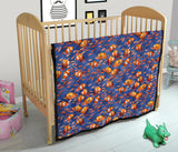 Clown Fish Pattern Print Design 04 Premium Quilt