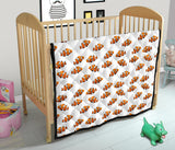 Clown Fish Pattern Print Design 03 Premium Quilt