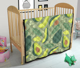 Avocado Pattern Premium Quilt
