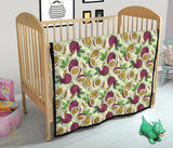 Passion Fruit Pattern Premium Quilt