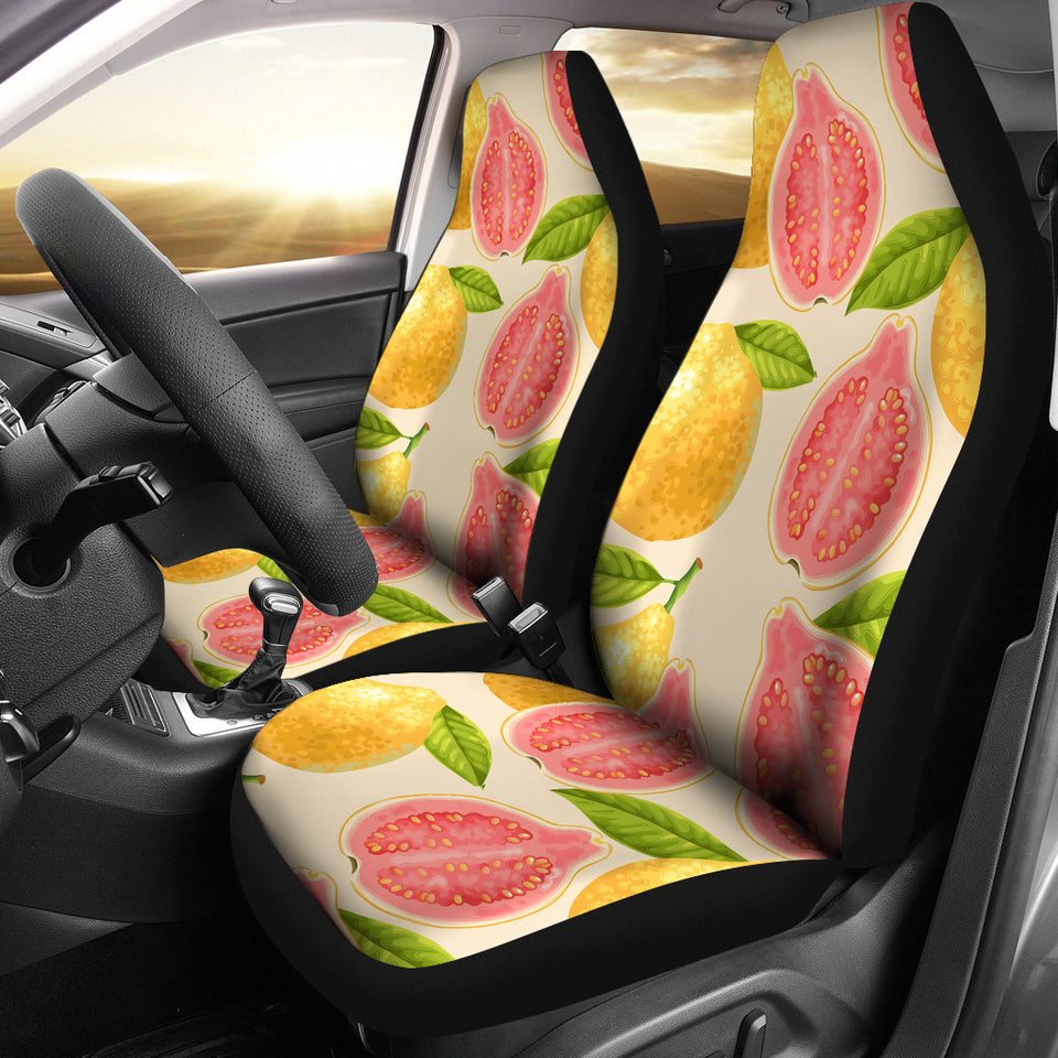 Beautiful Guava Pattern Universal Fit Car Seat Covers