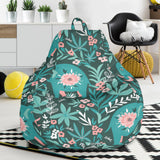 Elephants Jungle Pattern Bean Bag Cover