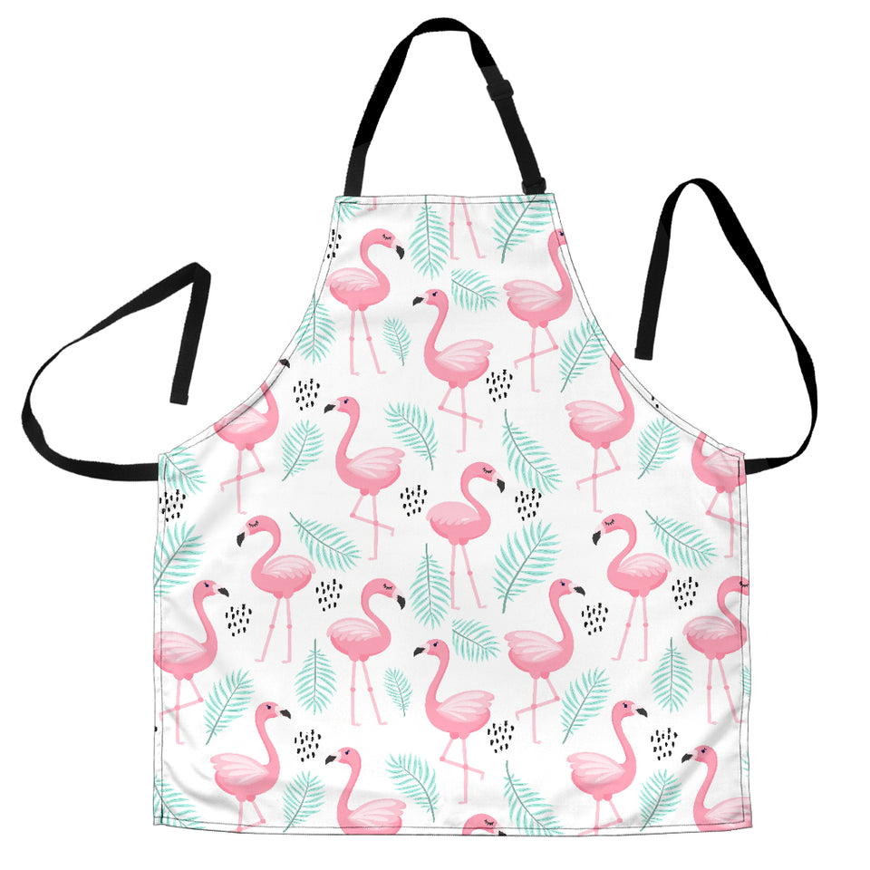 Cute Flamingo Pattern Adjustable Apron