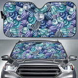 Shell Design Pattern Car Sun Shade